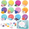 Bath Bombs for Kids with Toys Inside for Girls Boys - 12 Handmade Kids Bubble Bath Fizzies Bomb with Surprise Sea Animals Toys, Moisturize Gentle and Kids Safe (Toy May Vary)