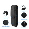 4-Pack Flashlight Holster Carry Case Holder for 5"-7" Flash Light