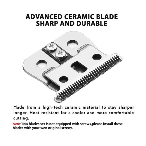 3 Pack Replacement Blade Compatible with Andis Outliner II Trimmer Suitable for hair clippers model 04604