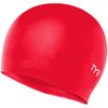 TYR Latex Swim Cap, Red