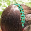 WIRESTER Set of 3 Elastic Fashion Headbands, Adjustable Hair Bands, Cute Non-Slip Hair Accessories for Women Girls - English Bulldog, German Shepherd Dog, Siberian Husky Funny Playful Postures