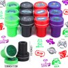 134 Pcs Video Game Party Favors, Includes Video Game Slap Bracelet Keychain Stamper Whistle Mesh Bag Card Stickers Tattoos for Kids Gaming Party Favors Birthday Goodie Bag Fillers
