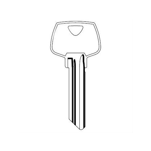 Kaba Ilco Sargent 6 Pin LA Brass Key Blank (O1007LA) 50 Pack S22