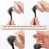 Hair Extensions Afro Kinkys Bulk Human Hair for Dreadlock Extensions Loc Repair Braiding Twist Tight Afro Kinky Human Hair for Locs (30,100g/3.3 oz, 8in)