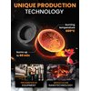 10 pcs Charcoal Tablets for Incense - Hookah Charcoal Hookah Coals for Hooka - Quick Light Charcoal Tablets - 33 mm Premium Quality Incense Charcoals Discs - 10 Charcoal for Incenses Burning