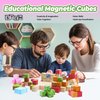 VigorFun Magnetic Blocks, 163 PCS Mine Courtyard Magnet World Building Set- STEM Montessori Sensory Toys for Toddlers Boys Girls Birthday Gifts, Construction Toys for 3 4 5 6 7 8+ Year Old Kids