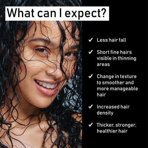 évolis Reverse Thickening Shampoo for Thinning Hair | Shampoo for Hair Regrowth | Treating Hair Loss. Created with Botanical Actives for Noticeably Thicker, Fuller Hair (8.5 fl oz)