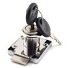 SDTC Tech Drawer Lock with Keys and Matching Screws for Cabinet/Wardrobe/Cupboard/Office Desk etc. (Cylinder Cam Length 22 mm)