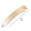 Erimberate Bohemian Geometric Bar Hair Clip Metal Rectangle Hair Barrette Gold Chunky Headclip Exaggerated Headwear Decorative Hair Accessories Jewelry for Women and Girls