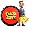 Freetoes Dad Jokes Generator Button,Contains 386 Funny Dad Jokes,Best Dad Ever Gifts and Dad Birthday Gifts from Daughter,Funny Dad Gifts for Christmas,White Elephant,Anniversaries