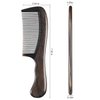 Onedor Handmade 100% Natural Chacate Preto Wood Anti-Static Sandalwood Scent Hair Detangler Comb (Fine Tooth)