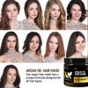 24k Organics Argan Oil Hair Mask - Deep Conditioner and Hair Moisturizer, Repair Dry, Damaged or Color Treated Hair