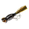 Arbogast Hula Popper Topwater Fishing Lure, Coach Dog Orange Belly, G760 (2 in, 3/8 oz)