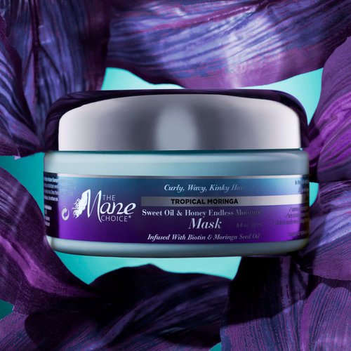 The Mane Choice Tropical Moringa Sweet Oil & Honey Endless Moisture Mask, 8 Ounce