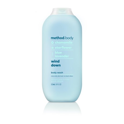 Method Body Wash, Wind Down, Paraben and Phthalate Free, 18 oz (Pack of 1)