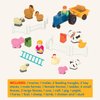Battat Farm Animal Play Set - 25 Toy Farm Animals, Fences, Farmers, Tractor, Trailer & More for Toddlers 18 Months+ - Farm Playset