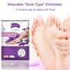Foot Peel Mask - 5 Pack, Exfoliating Foot Care Mask Make Feet Baby Soft Skin, Foot Mask for Dry Cracked Feet, Peeling Away Dead Skin, Calluses - Lavender