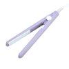 Flat Iron Curler, 25W PTC Straightener And Curling Iron In One Mini Hair Straightener (purple, Us Plug)