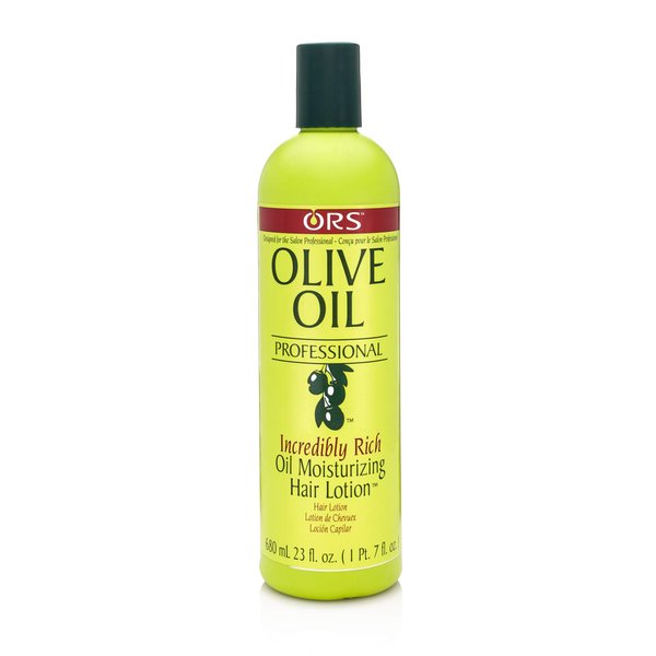 ORS Olive Oil Professional, Incredibly Rich Oil Moisturizing Hair Lotion, Protects, Conditions & Restores Moisture (23.0 oz).