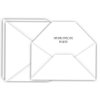 Elcer 20 Celebration of life Funeral thank you cards with envelopes acknowledgment memorial Sympathy Thank you Cards (white)
