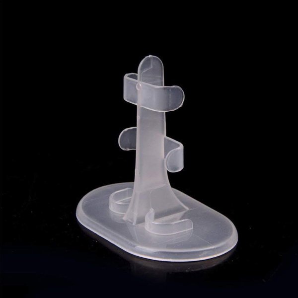 TOPINCN 5/10 Pcs Doll Stands Display Holders, Small Toy Stand Support for Dolls, Plastic Doll Display Holder Model Support Action Figures Stands Frame Dolls Accessories (5PCS)