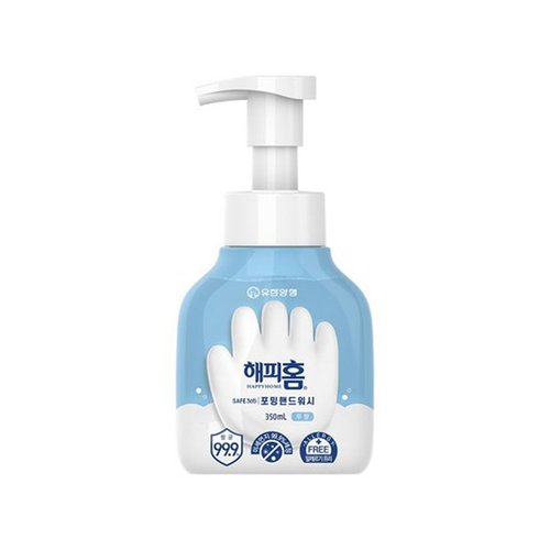 PRIMING WATER Safe Happy Home Foaming Hand Wash Hand Soap Unscented 350ml (11.8 fl. oz.)
