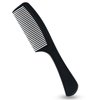 Detangling Hair Comb for Women Men, Wide Tooth Comb Detangles Thick Curly Wavy Hair Wet and Dry Long Handle Hair Comb for Shower