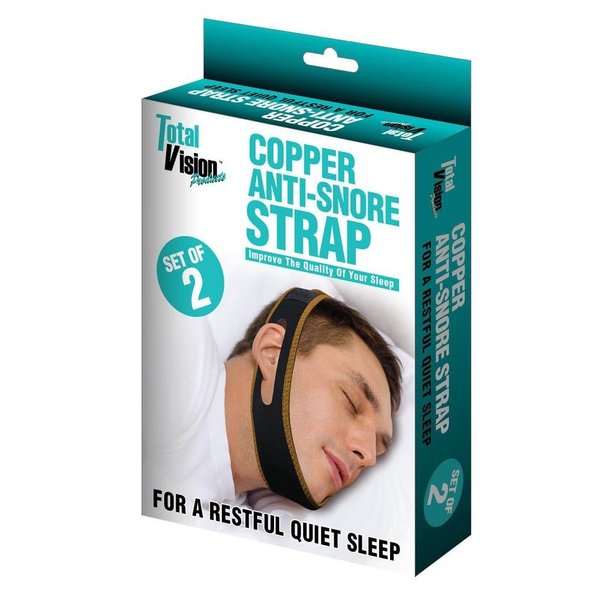 Copper Anti Snore Chin Strap for Snoring Set of 2