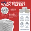 2 Pack Air Filter Factory Replacement For Mainstays MDH-0103JB Humidifier Wick Filters