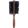 Spornette Italian Rounder 3 Inch (#855) - Round Boar Bristle Brush With Wooden Handle For Blow Drying, Styling, Volumizing, Straightening, Curling Medium To Long Thick, Fine, Curly, Or Straight Hair
