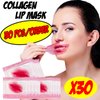 Nielies 30 Pairs 24K Collagen Lip Mask for Anti- Aging,Anti-Chapped, Plump Your Lips, Hydrating,Lip Sleeping Mask. Moisturizing Lip Mask. Lip scrub, Lip Gloss Bulk (30 Pairs Lip Mask)