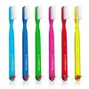 GUM Classic Soft Toothbrush, Full Head, Includes Rubber Tip Dental Pick 1 Count (Pack of 6)