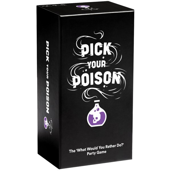 Pick Your Poison Party Game - The “What Would You Rather Do?” Family Card Game - for Kids, Tweens, Teens, College Students, Adults and Families, at Fun Parties and Board Games Night with Your Group