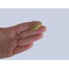 Generic 2 Shiny gold tone metal filigree alligator hair claw clip fine hair