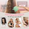 Oumigiz Toddler Hair Brush Mini Brush Set, Travel Hair Brushes for Women, Small Hair Brush for Kids Detangling Thick Curly Wet Dry Hair, Perfect Stocking Stuffers for Toddlers, Girls and Holiday Gifts