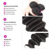10A Brazilian Virgin Hair Loose Deep Wave 20 22 24 Inch 3 Bundles 100% Unprocessed Virgin Remy Human Hair Loose Deep Wave Bundles 150% Density Human Hair Extensions Natural Black for Women