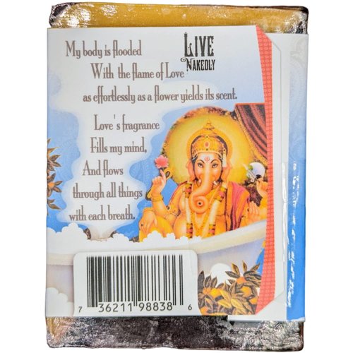 Patchouli Sutra BAR SOAP Cocoa Butter Orange Tumeric Patchouli by Filthy Farmgirl