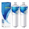 ICEPURE CS-52 Refrigerator Water Filter, Compatible with Bosch 640565, Whirlpool WHKF-R-PLUS, EVOLFLTR10, Cuno CS-52, CS-51, CS-450, CS-451, CS-452, 5553629, 55866-05, 55866-06, 5586606, Pack of 2
