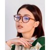 NIDOVIX Retro Round Blue Light Blocking Glasses for Men Women, Vintage Frame Non-prescription Computer Reading Eyeglasses (Tortoise)