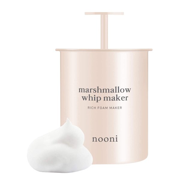 NOONI Facial Cleansing Tool - Marshmallow Whip Maker | Gentle Deep Cleanser For Skincare, Rich Foam Maker For Face Wash, Easy to Use, 1 Count
