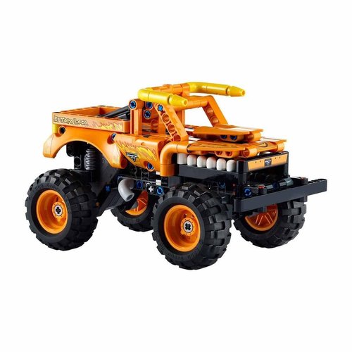 LEGO® Technic Monster Jam™ El Toro Loco™ 42135 Model Building Kit; 2-in-1 Pull-Back Toy