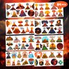 Volcano Temporary Tattoos Themed Fire Birthday Party Decorations Supplies Favors Decor 84PCS Hot Lava Floor Hawaii Dinosaur Tattoo Stickers Gifts For Kids Boys Girls Adults School Prizes Carnival