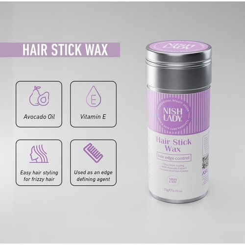 Nishlady Hair Stick Wax 75 Gr, 2.65 Ounce (Pack of 1), Purple