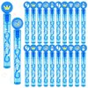 Boy Baby Shower Bubble Wands - 50 Pcs Mini Bubble Wand Bulk with DIY Stickers It's A Boy Party Supplies Blue Bubbles Party Favors Decorations for Kids Birthday Class Prizes Xmas Goodie Bags Stuffers