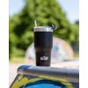 Beast 20 oz Tumbler Stainless Steel Vacuum Insulated Coffee Ice Cup Double Wall Travel Flask (Matte Black)