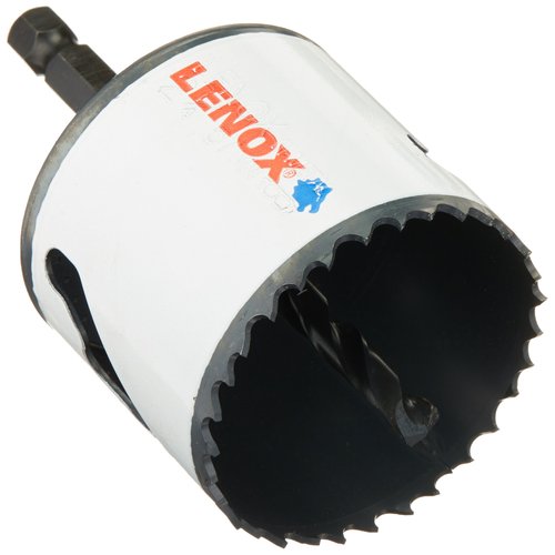 Lenox Tools Hole Saw, Bi-Metal, Speed Slot, Arbored, 2-1/4-Inch (1772952)