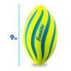 Franklin Sports Kids Foam Football - Mini Soft Foam Youth Football - Indoor + Outdoor Toy Football for Kids - Probrite 9" Mini Foam Ball - Soft Backyard + Practice Toy Ball - Yellow
