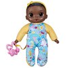 Baby Alive Soft ‘n Cute Doll, Black Hair, 11-Inch First Baby Dolls, Washable Soft Toys for Toddlers, for Kids, 18 Months+