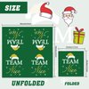 50 Pcs Christmas paper Napkins Disposable Team Naughty Luncheon Napkins Red and Green Holiday Party Supplies Xmas Party Decorations