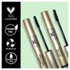 Khasana Ultra Lengthening Dramatic Effect Black Mascara, Waterproof & Long Lasting Formula, Length Maximizing Wand, Up to 48 Hrs Long Wear, Paraben Free & Cruelty Free, 1 Count